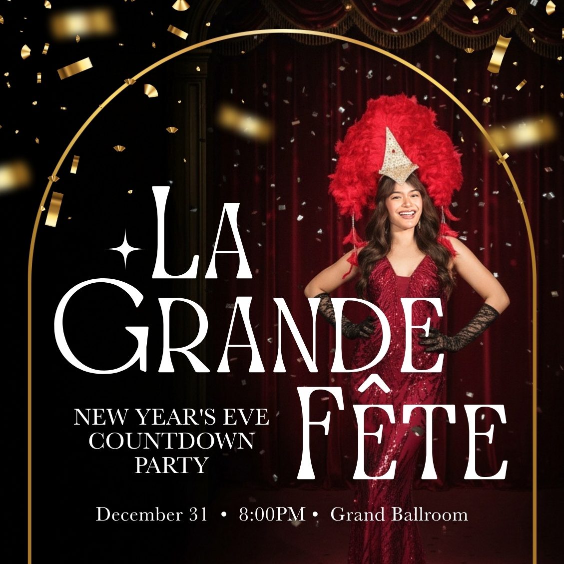 La Grande Fête: New Year's Eve Countdown Party