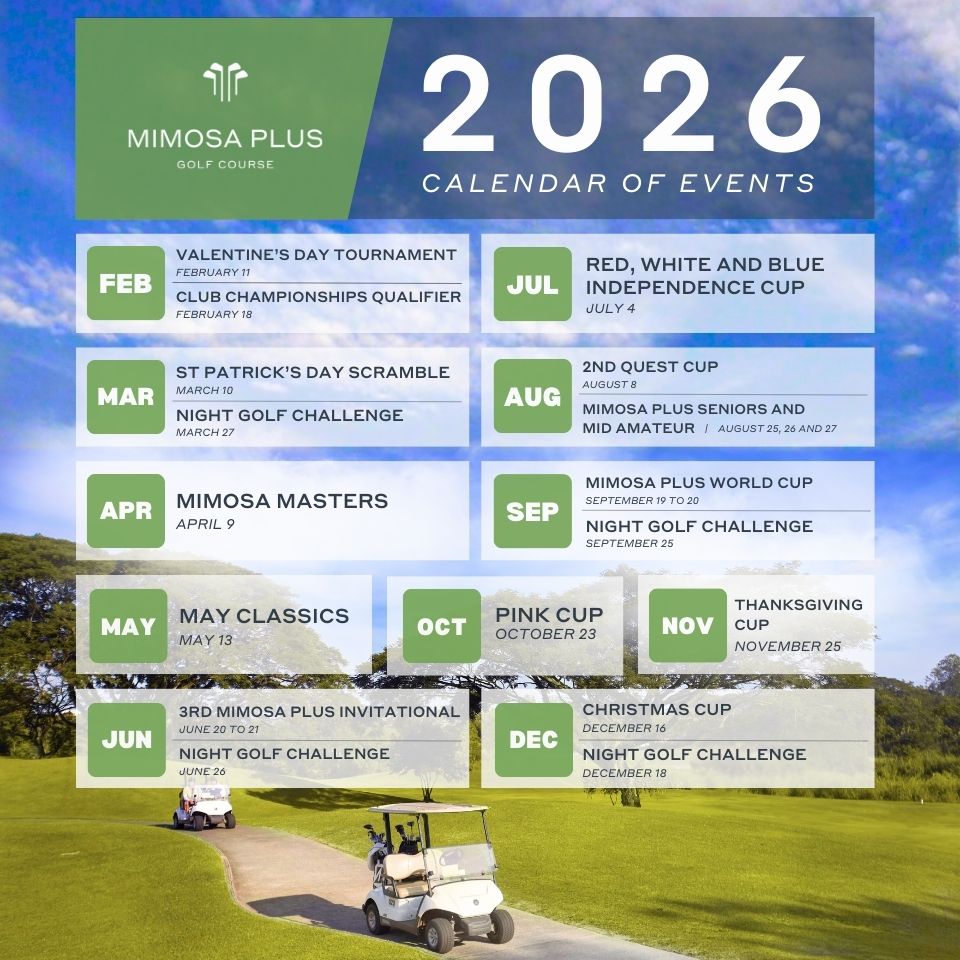 2026 GOLF TOURNAMENTS