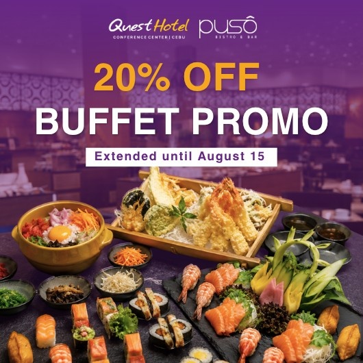 20% Off Buffet Promo at Puso Bistro