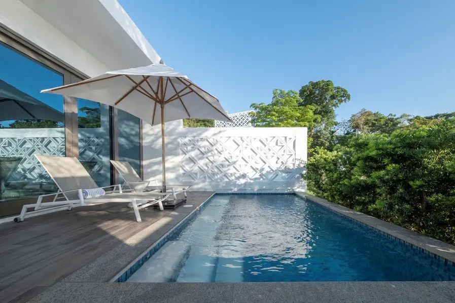 Relax with Private Plunge Pools