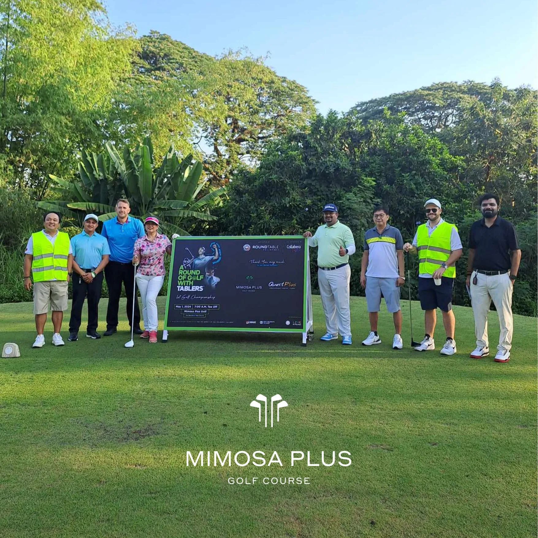 ROUND OF GOLF WITH TABLERS