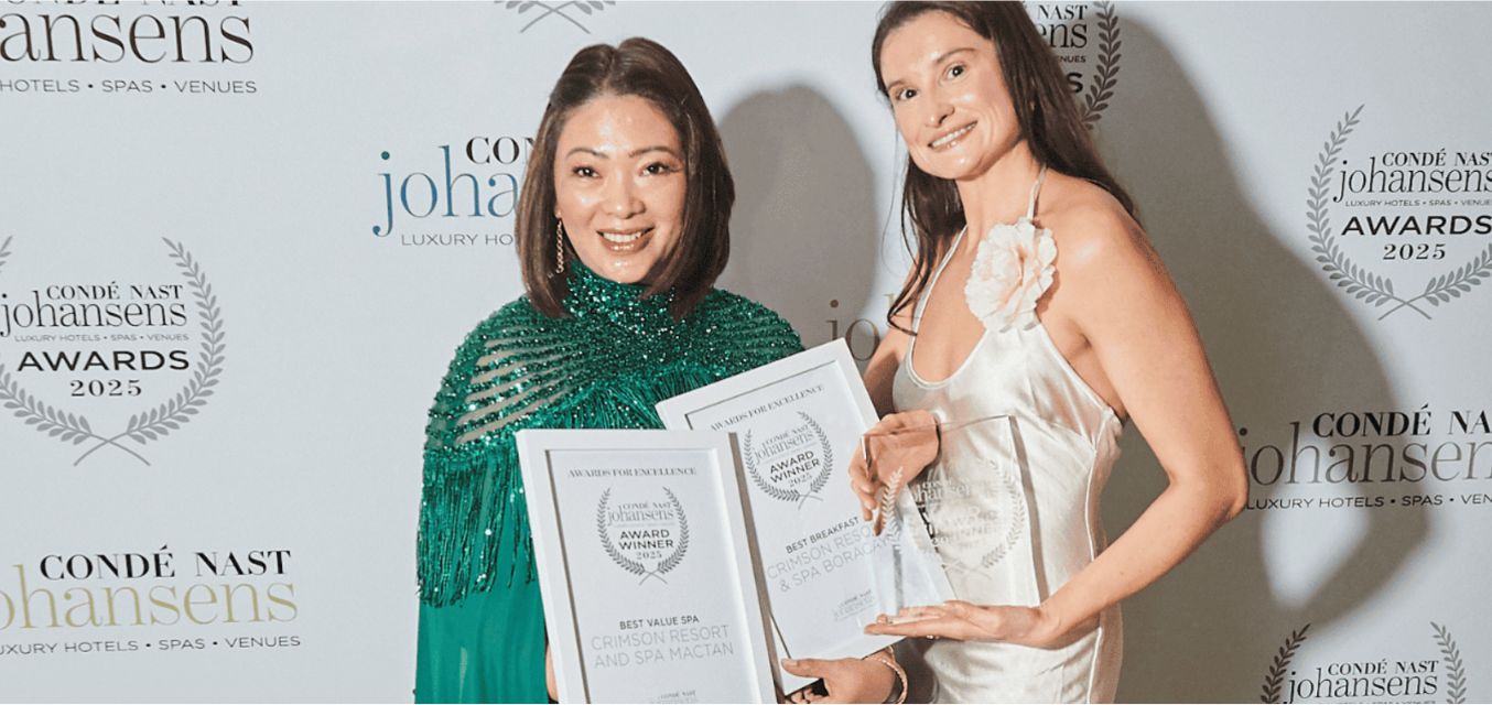 Crimson Hotels Conde Nast Award Excellence